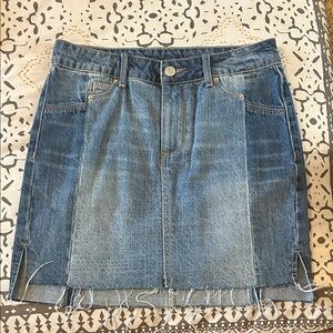 Gianni Bini Blue Denim Skirt